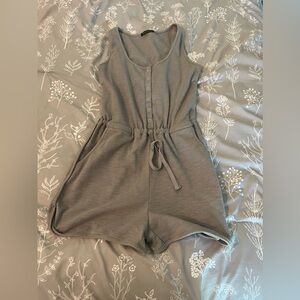 Gray Romper
